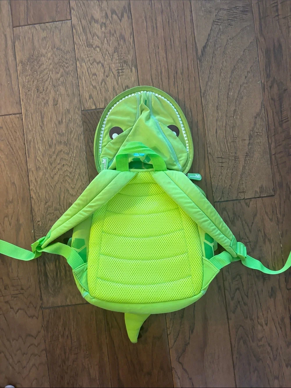 Nohoo Neon Green Kids Backpack